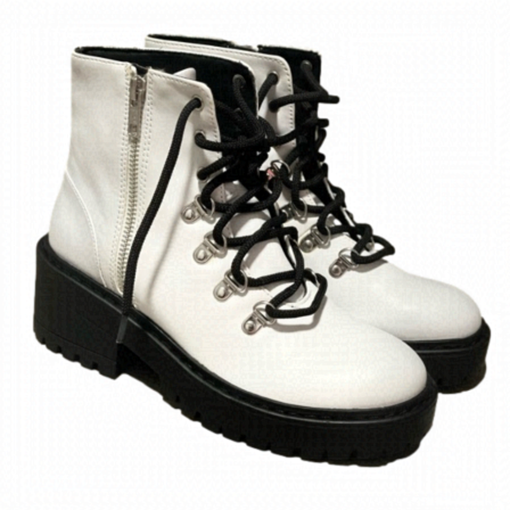 SKECHERS Chunky Boots Ankle Size 5.5